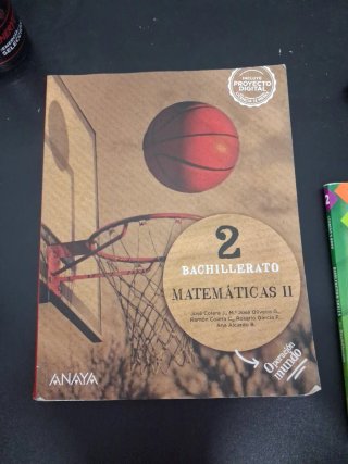 Matemáticas II. 2o de Bachillerato