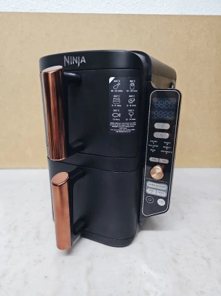 Freidora de aire Ninja Double Stack XL negra