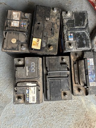 Lote Baterías Coche Usadas