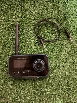 Adaptador Bluetooth Soomfon Negro/Gris