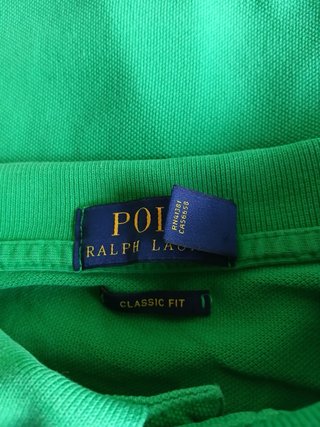 ralph lauren polo size L green