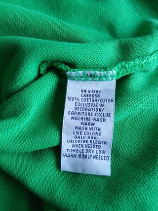 ralph lauren polo size L green