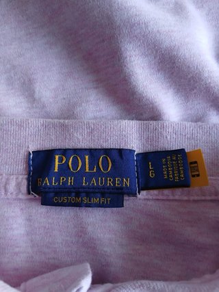 ralph lauren polo size L pink