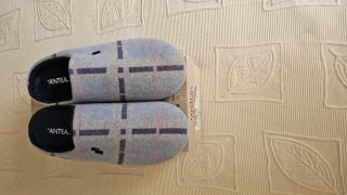 Zapatillas de casa ANTEA a cuadros