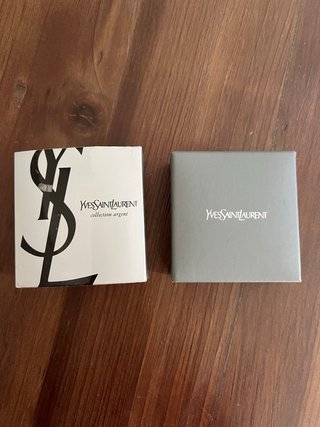 Pendientes Yves Saint Laurent Plata