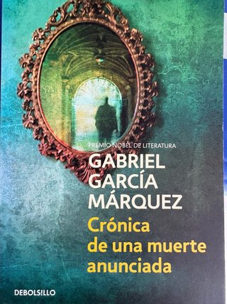 Libro de lectura Crónica de una muerte anunciada