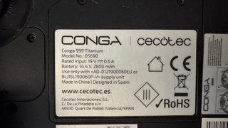Conga 999 Titanium Robot Aspirador