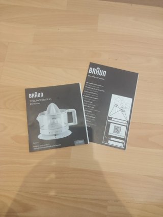 Exprimidor Eléctrico Braun Blanco