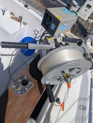 Carrete Eléctrico Pesca Kristal Fishing 12V