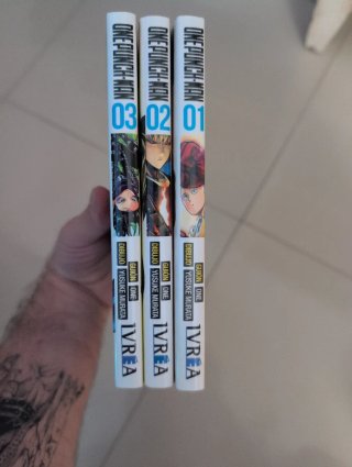 3 tomos One punch man