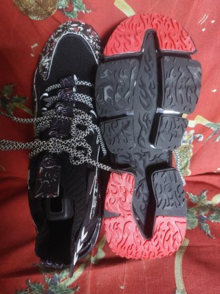 Zapatillas Deportivas Hombre Negro Multicolor