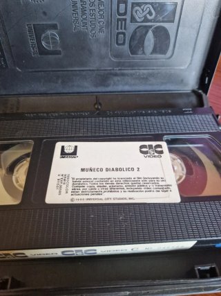 Muñeco Diabólico 2 VHS (Español)