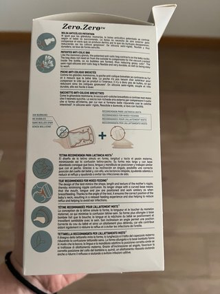 Biberón Suavinex Zero.Zero 180ml +0m