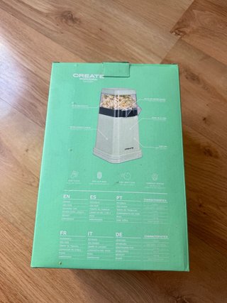 Máquina de Palomitas CREATE sin abrir