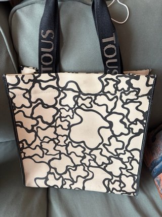 Bolso Tous Kaos  Blanco y Negro