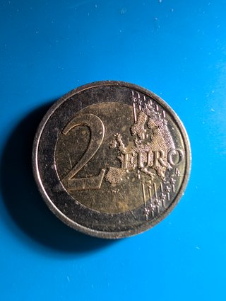 Moneda 2€ conmemorativa Francia 2009 UEM 10 años