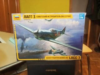Maqueta Avión LAGG-3 Zvezda 1/48