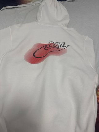 Sudadera Nike Blanca Deportiva
