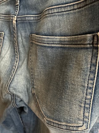 Pantalón vaquero skinny hombre azul