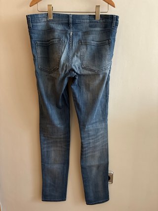 Pantalón vaquero skinny hombre azul