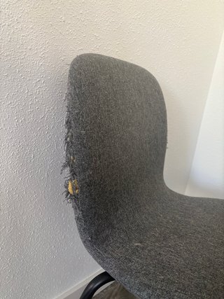 Sillas de comedor grises (4 unidades)