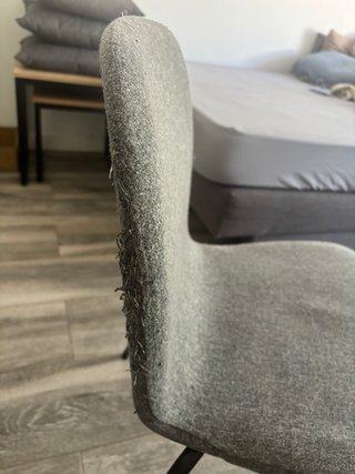 Sillas de comedor grises (4 unidades)