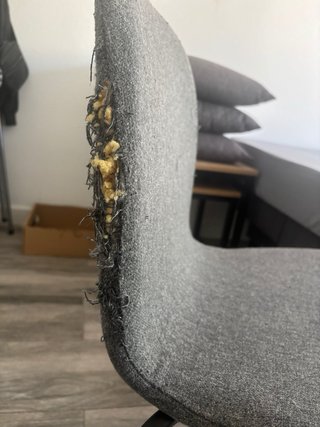 Sillas de comedor grises (4 unidades)