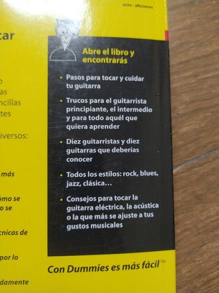 Libro Guitarra para Dummies