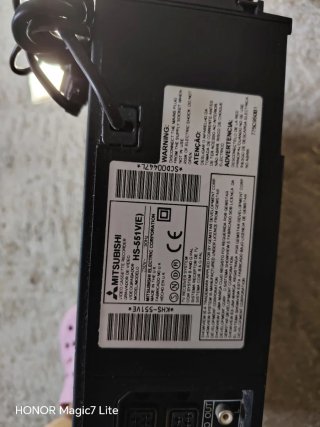 Videograbador Mitsubishi HS-551 V(E) VHS Hi-Fi