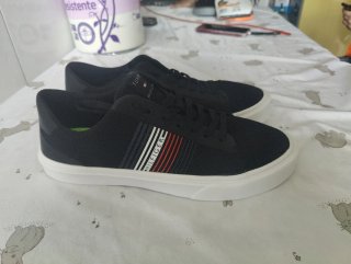 Zapatillas Tommy Hilfiger Negras Multicolor