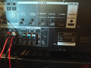 Denon AVR-X520BT Receptor AV Negro