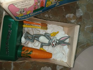 Rareza ! Cepillo de dientes Bugs Bunny años 70 80