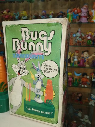 Rareza ! Cepillo de dientes Bugs Bunny años 70 80