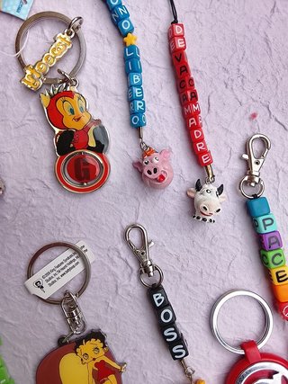 10 Portachiavi Vintage Anni 90/2000 Betty Boop