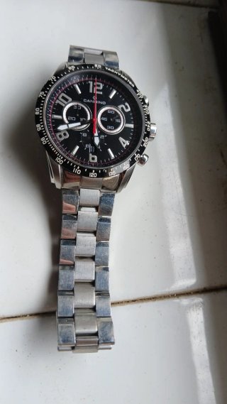 Reloj suizo Candino, Cronógrafo, cristal zafiro.