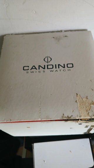 Reloj suizo Candino, Cronógrafo, cristal zafiro.