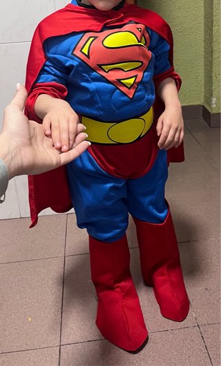 Disfraz Superman 3-4 años PRODUCTO ORIGINAL DC