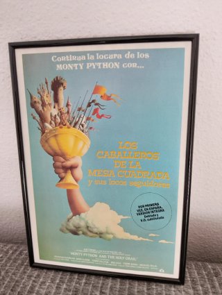 Cuadro Monty Python Los Caballeros Mesa Cuadrada