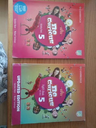 Inglés Cambridge Be Curious 5 Activity/Pupil's Boo