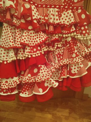 Vestido Flamenca Volantes