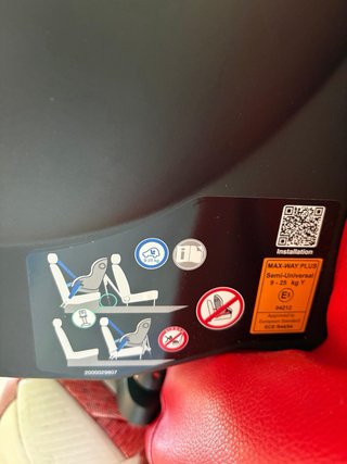 Silla de coche Britax Römer Max Way Plus negra