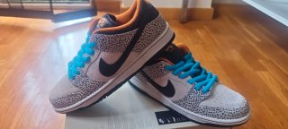 Nike SB Dunk Low Pro Beige Multicolor