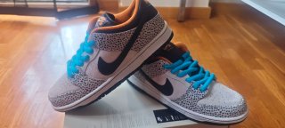 Nike SB Dunk Low Pro Beige Multicolor