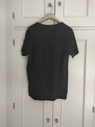 Camiseta Zara Playboy Talla XL Negra