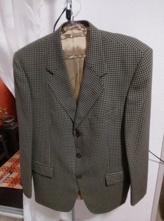 Chaqueta Emidio Tucci Beige y Azul