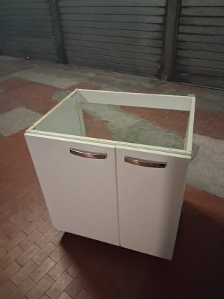Mobile lavello cucina con lavabo