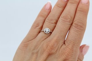 Anillo Oro Blanco Mujer Oro 18k.Ref:043-01-00038.