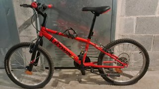 Bicicleta Racing Boy 320 Roja