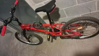 Bicicleta Racing Boy 320 Roja