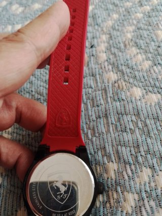 Orologio Ferrari Nero e Rosso
